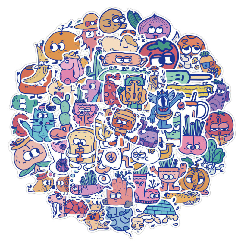 Kids Toys Cartoon Images - 10/30/50 pçs dos desenhos animados monstro