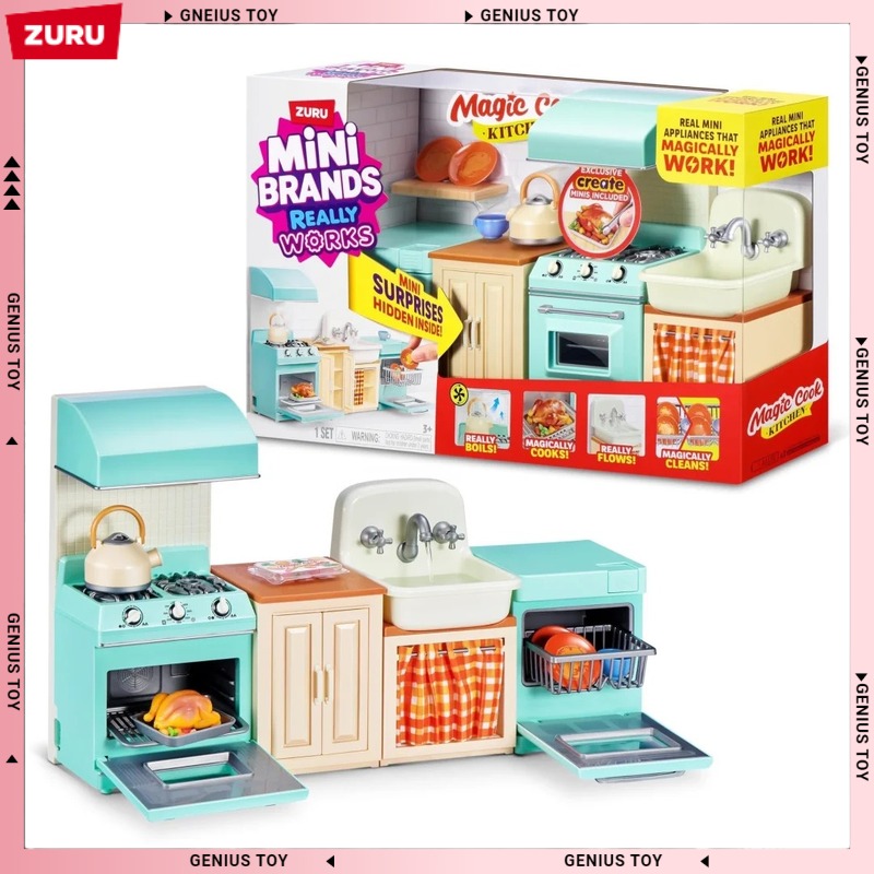 Kids Toys Brands - Conjunto de Cozinha Mágica Zuru Mini