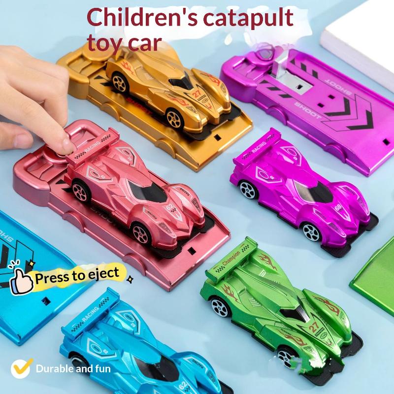 Kids Toys Vehicle - 【Lindo】Carrinhos de Brinquedo de Lançamento, Mini