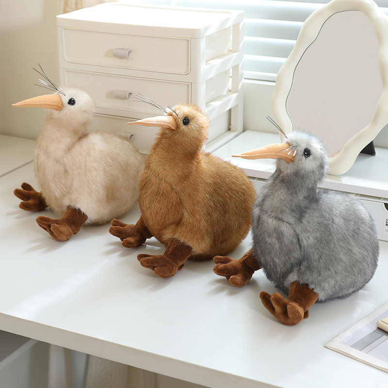 Kids Toys New Zealand - Brinquedo de Pelúcia de Kiwi Realista