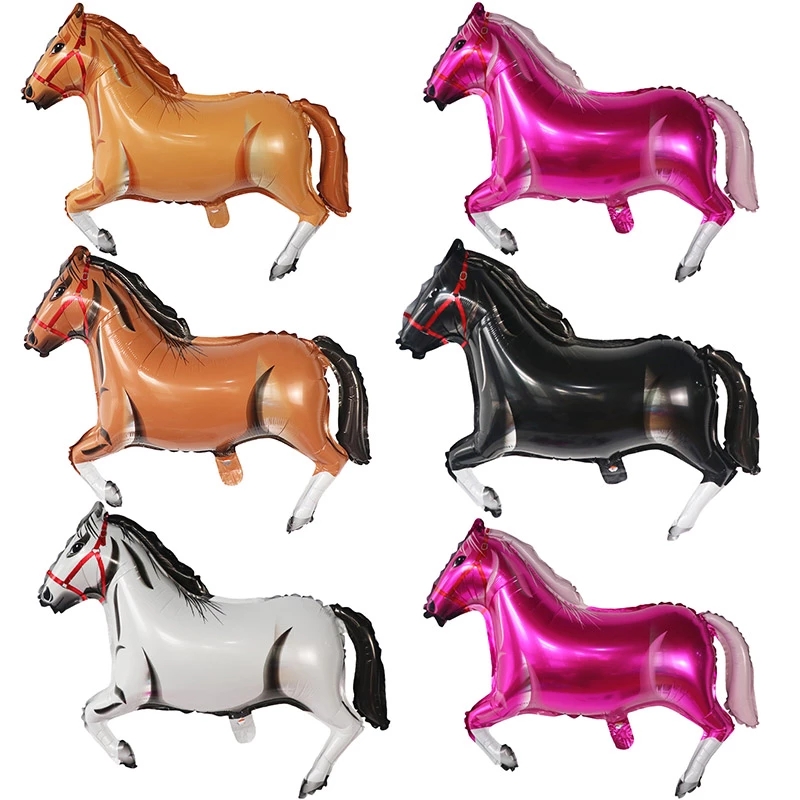 Kids Toys Horse - Grandes balões de folha de cavalo