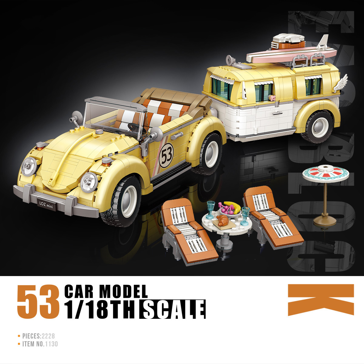 Kids Toys Brands - Idéia escala 1:18 das auto besouros