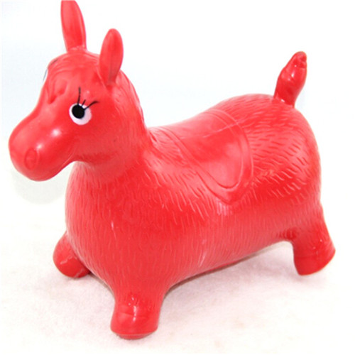 Kids Toys Horse - Cavalo de salto inflável de animais