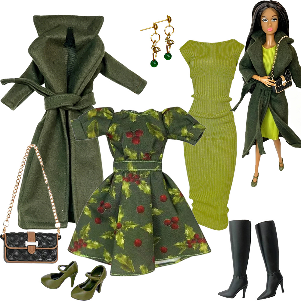 Kids Toys Under $5 - Roupas de Boneca em Escala 1/6,