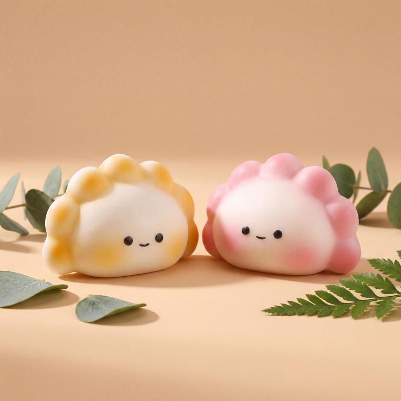Kids Toys Dumplings - Brinquedo Sensorial Antiestresse Fofo para Crianças