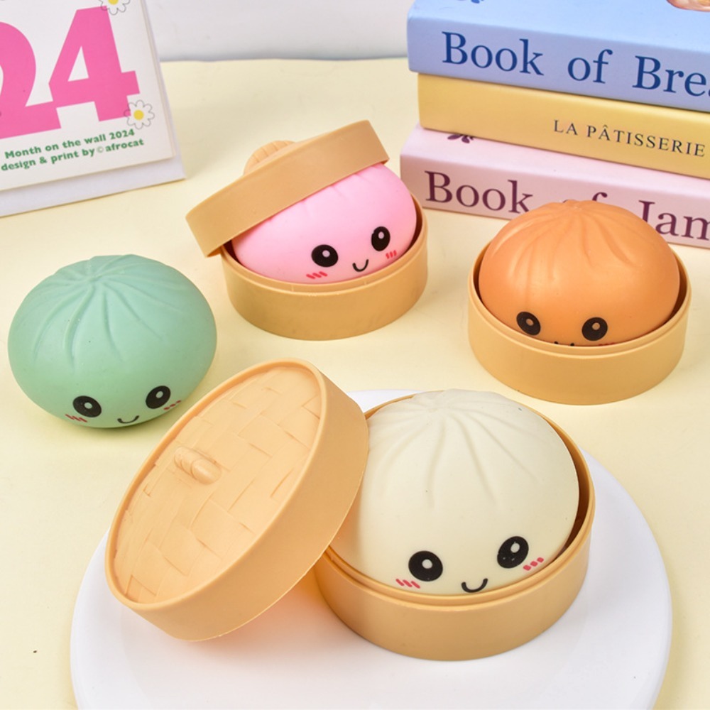 Kids Toys Dumplings - Brinquedos Squishy Coloridos em Forma de