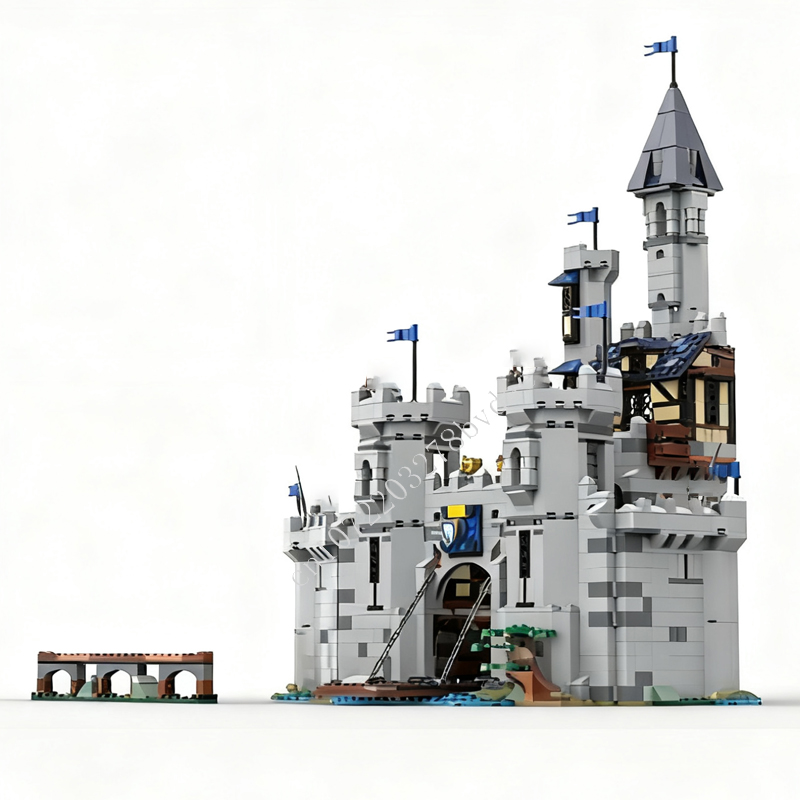 2350 pçs moc castelo medieval  - Kids Toys Horse avaliação e preço