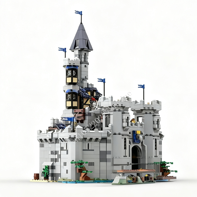 2350 pçs moc castelo medieval  - Kids Toys Horse avaliação e preço