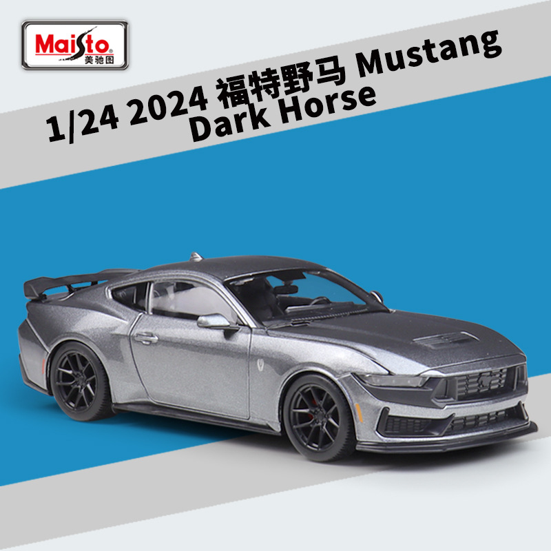 1:24 mustang cavalo escuro 202 - Kids Toys Horse avaliação e preço