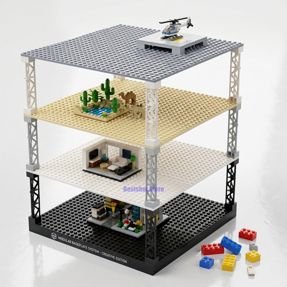 Placa Base 32x32 Pontos Dupla  - Kids Toys Brands avaliação e preço