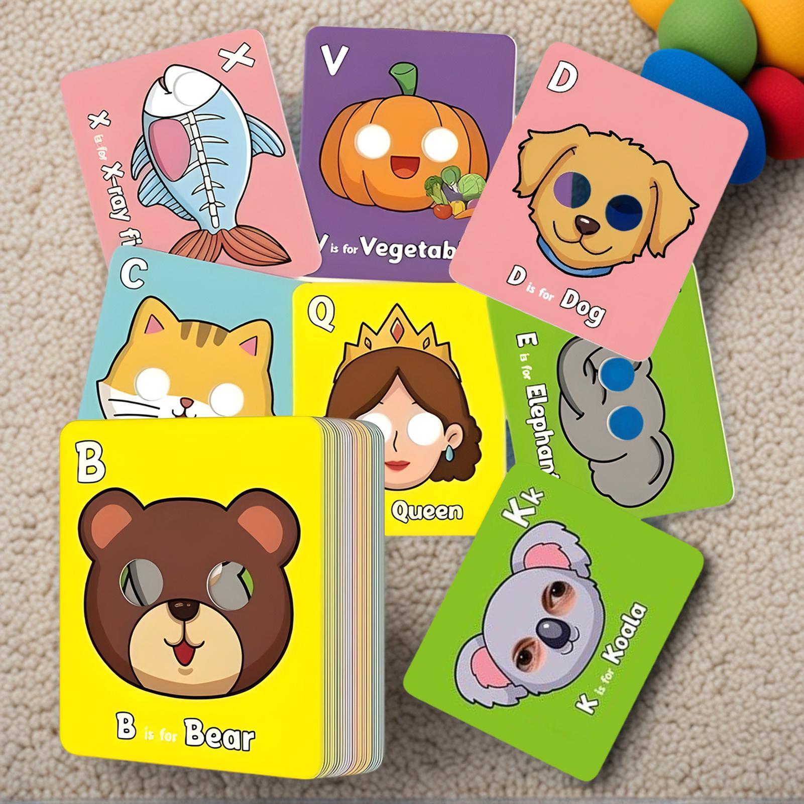 26 peças cartões flash do alfa - Educational Flash Card avaliação e preço