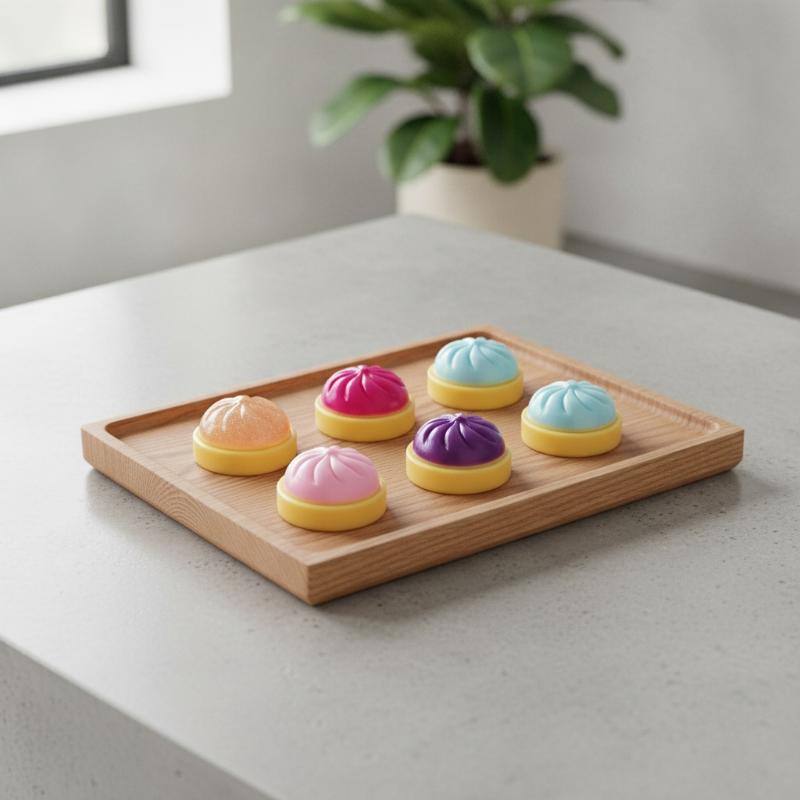 1/4 Peças Bola de Apertar Maci - Kids Toys Dumplings avaliação e preço