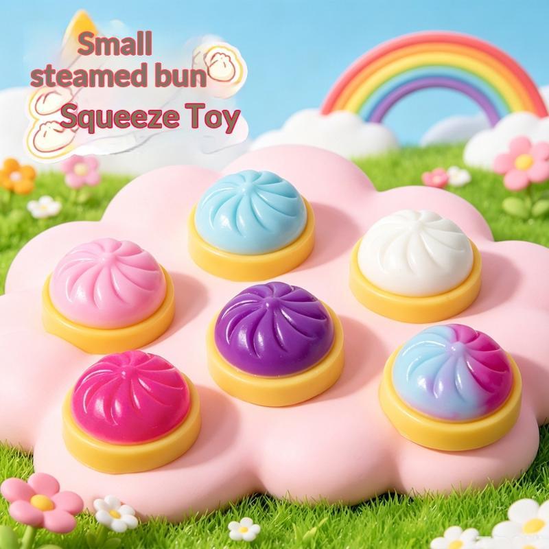 1/4 Peças Bola de Apertar Maci - Kids Toys Dumplings avaliação e preço