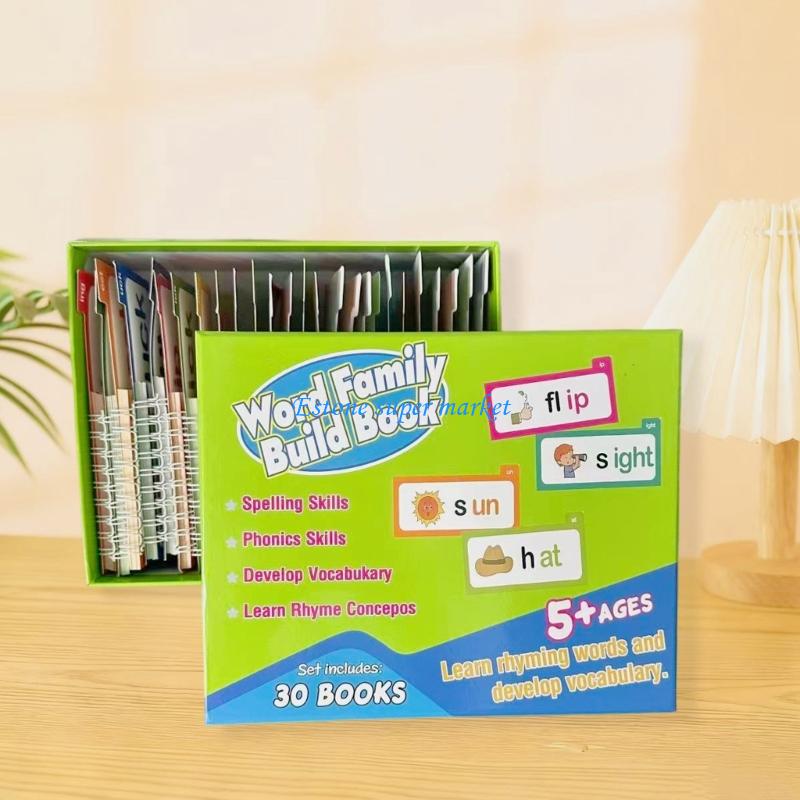 090B Vocabulário 30 Ler Book p - Educational Flash Card avaliação e preço
