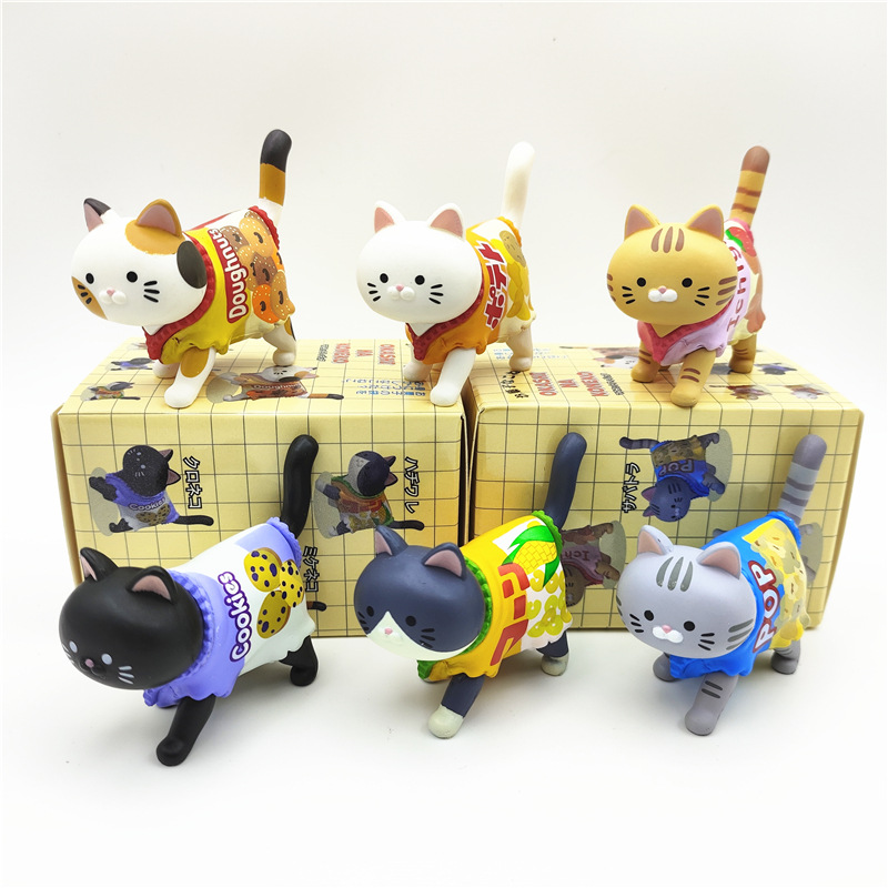 Gato bonito caixa cega vestind - Kids Toys Packaging avaliação e preço