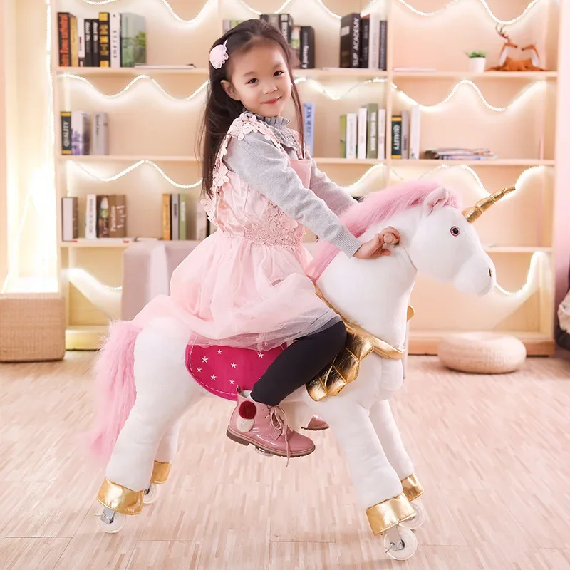 Multi-cor saltando cavalo gran - Kids Toys Horse avaliação e preço