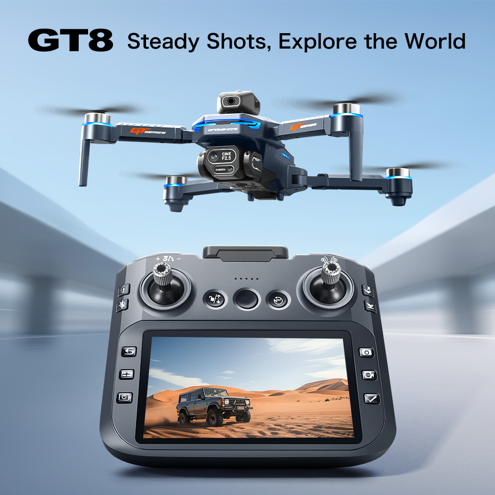 Novo Mini Drone GT8 WIFI FPV H - Xiaomi Kids Toys avaliação e preço