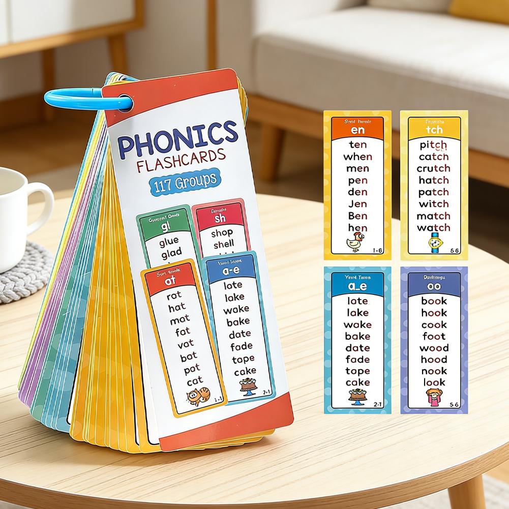 117 Cartões de Fonética para C - Educational Flash Card avaliação e preço