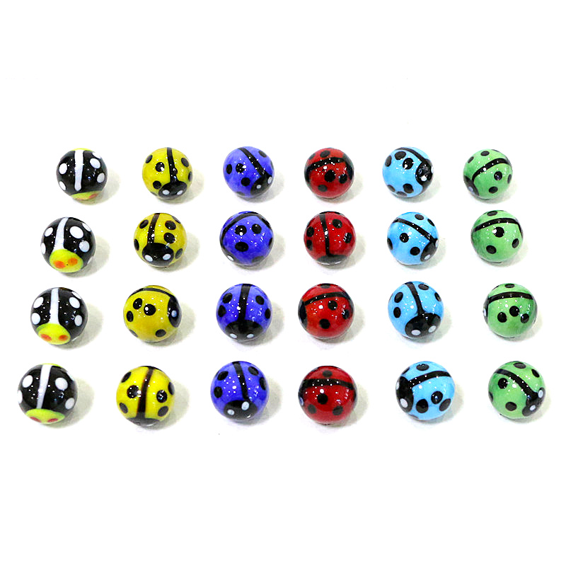 24 pçs bonito de vidro raro bo - Kids Toys Cartoon Images avaliação e preço
