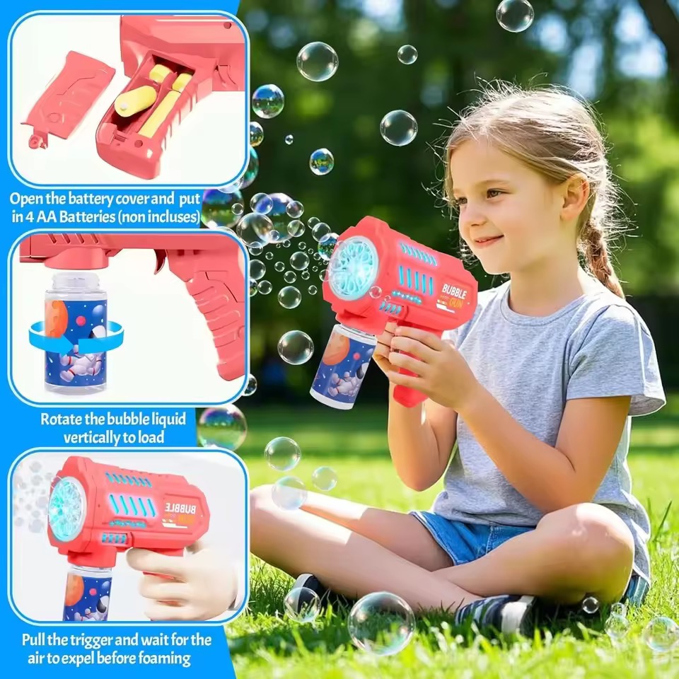 Máquina de Bolhas Automática,  - Kids Toys Packaging avaliação e preço