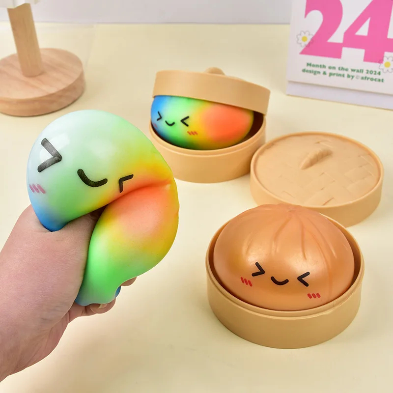 Brinquedo Squishy em Forma de  - Kids Toys Dumplings avaliação e preço