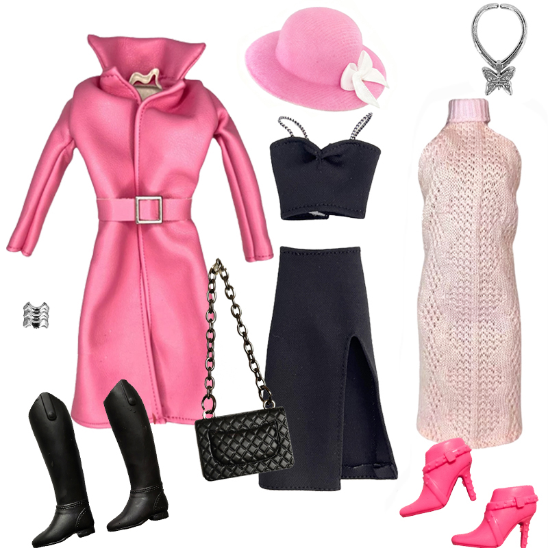 Roupas de Boneca em Escala 1/6 - Kids Toys Under $5 avaliação e preço
