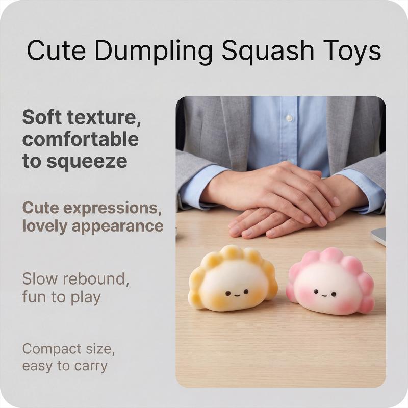 Brinquedo Sensorial Antiestres - Kids Toys Dumplings avaliação e preço