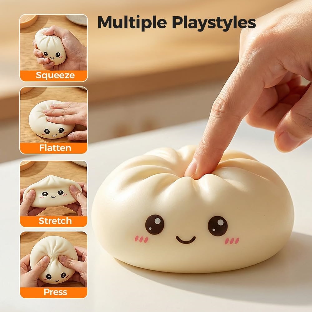 Bola Antiestresse Grande em Fo - Kids Toys Dumplings avaliação e preço