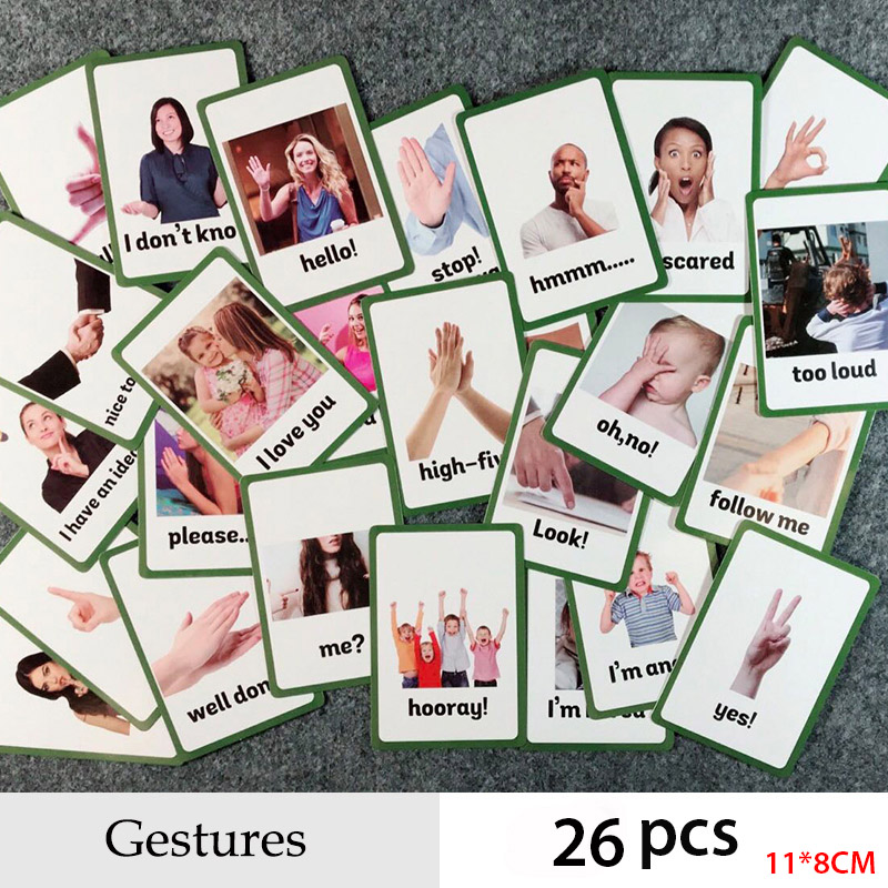 Preposições e Gestos Série Ing - Educational Flash Card avaliação e preço